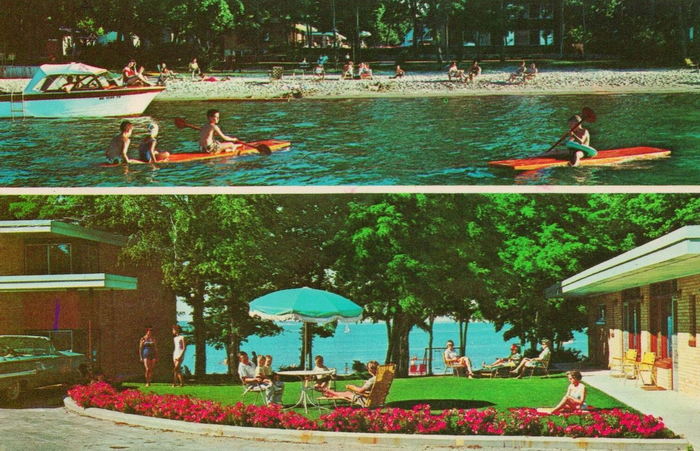 Terrace Beach Motel - Vintage Postcard (newer photo)